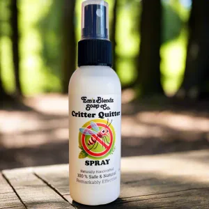 Critter Quitter: All Natural Bug Spray | Insect, Bug, Mosquito Repellent