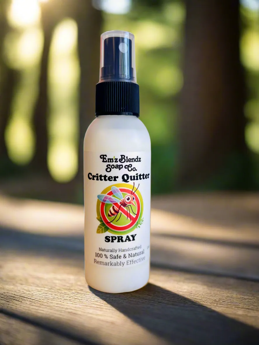Critter Quitter: All Natural Bug Spray | Insect, Bug, Mosquito Repellent