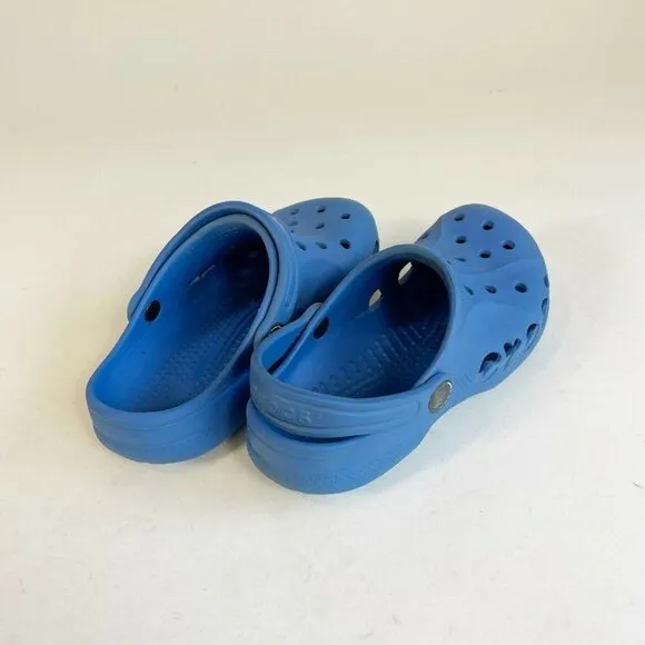 Crocs Youth Baya Classic Clog Blue Size 12/13 Waterproof Comfort Outdoor Sandal