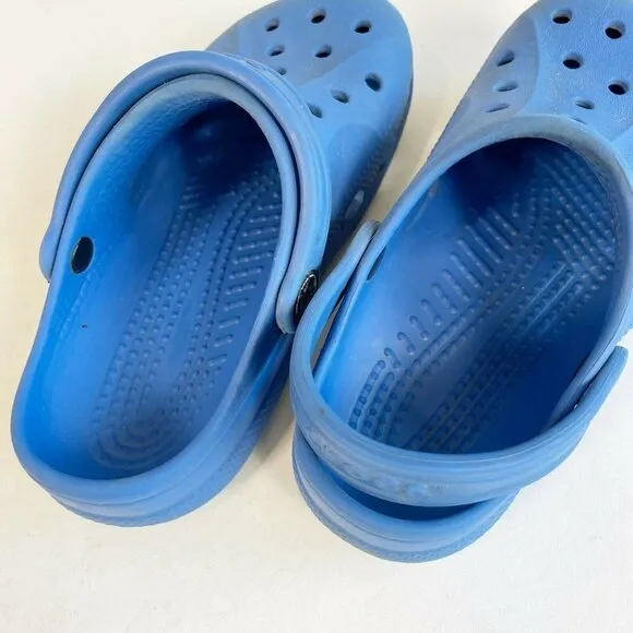 Crocs Youth Baya Classic Clog Blue Size 12/13 Waterproof Comfort Outdoor Sandal