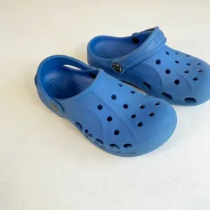 Crocs Youth Baya Classic Clog Blue Size 12/13 Waterproof Comfort Outdoor Sandal
