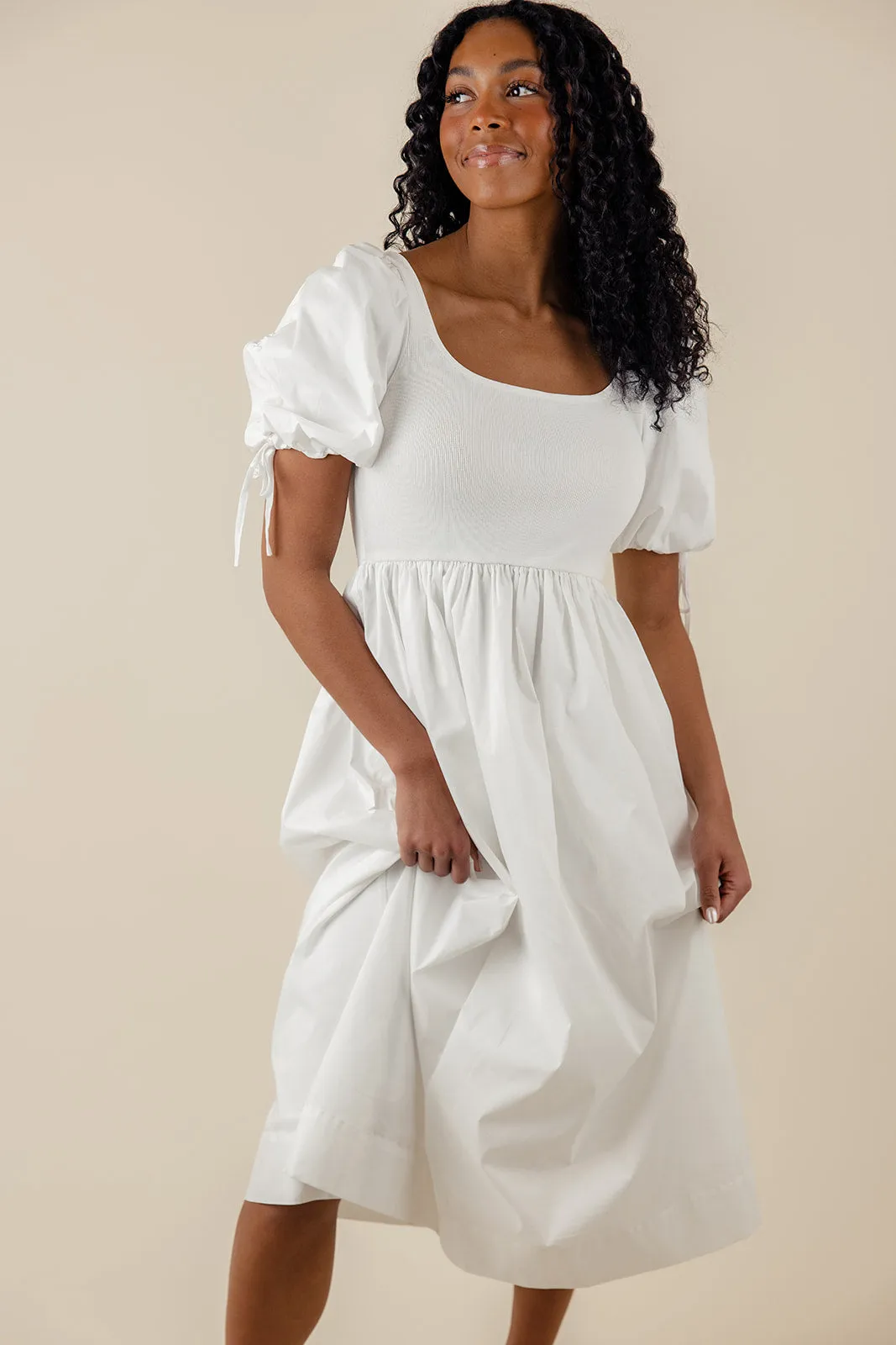 Crystal Clear Tie Dress