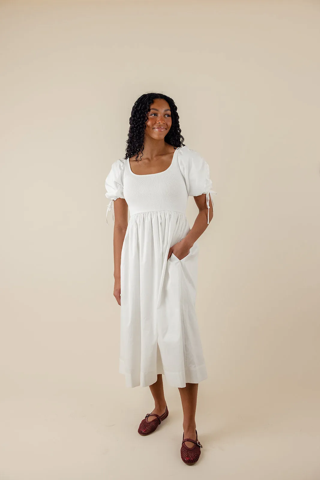 Crystal Clear Tie Dress