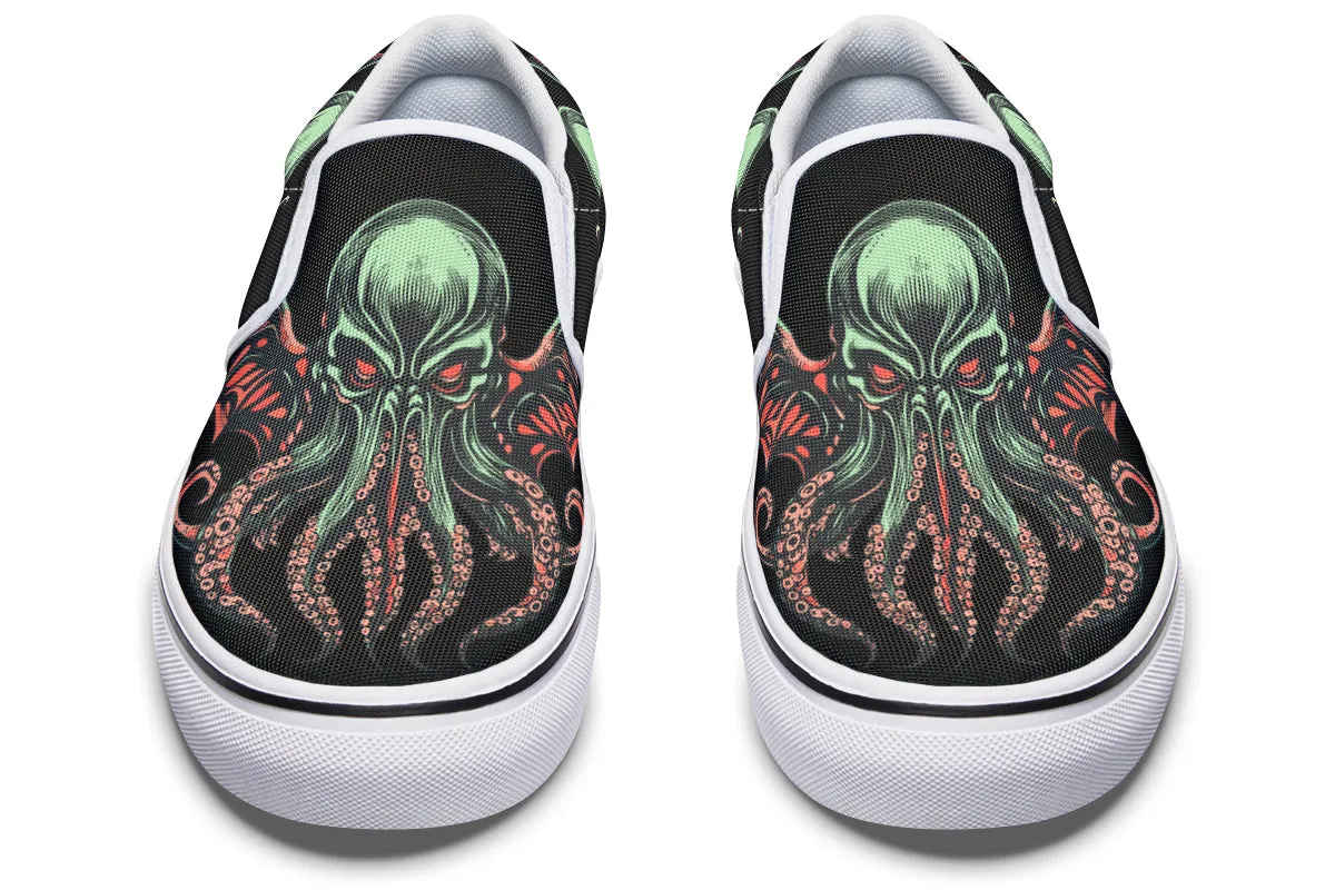 Cthulhu Slip On Shoes