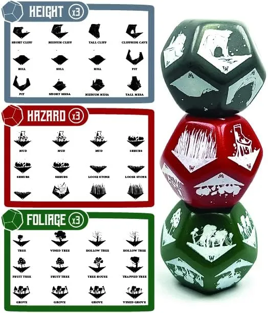 Dicefall Battles: Wilds Core Set