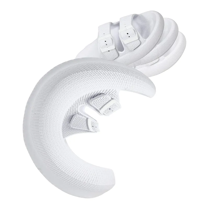 Double Buckle Adjustable Slides For Women