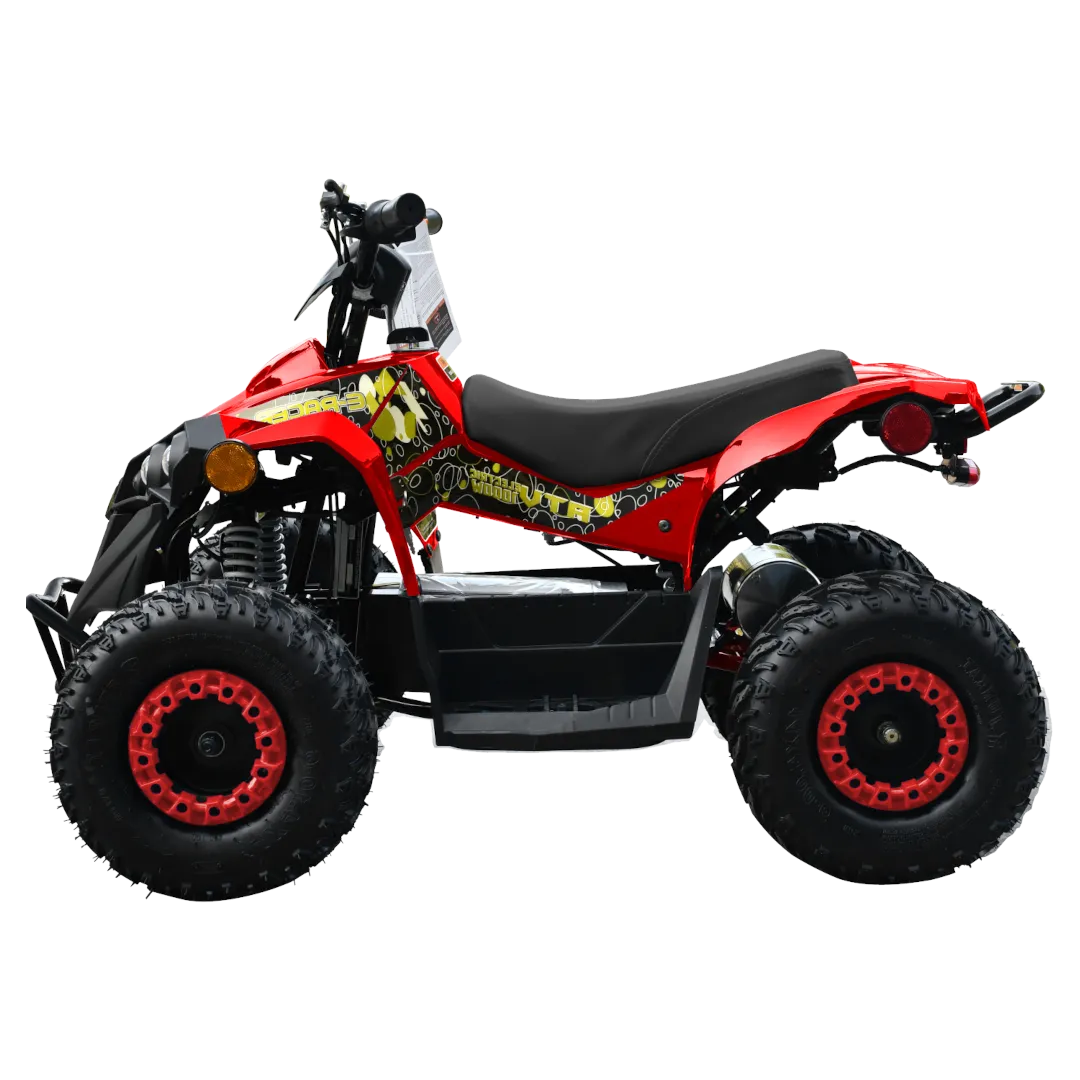 E-Bully 1000W ATV 4 Wheeler For Kids - Red