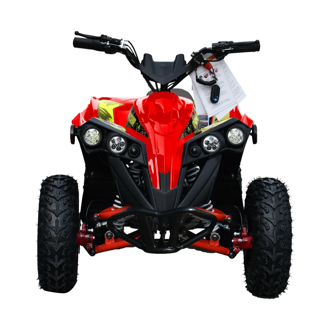 E-Bully 1000W ATV 4 Wheeler For Kids - Red