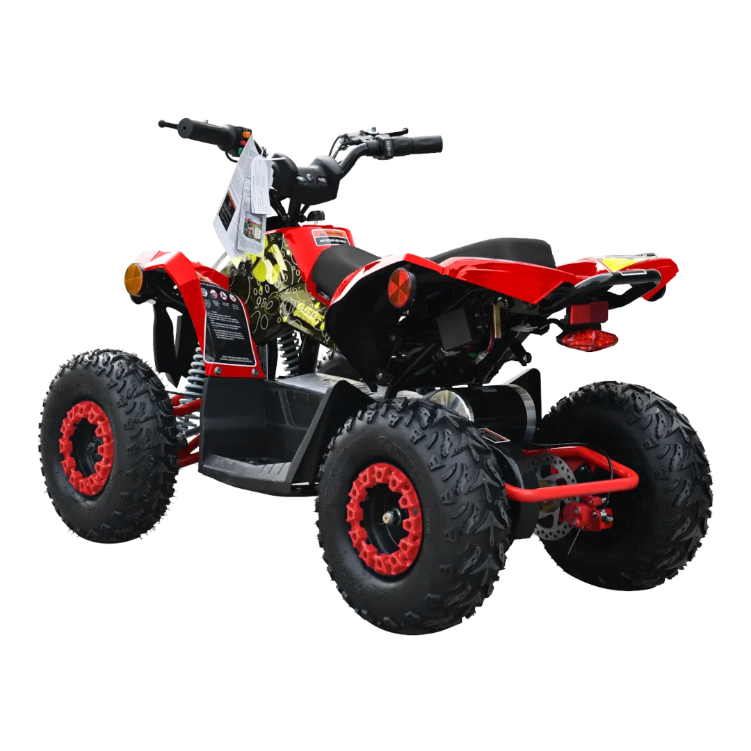 E-Bully 1000W ATV 4 Wheeler For Kids - Red
