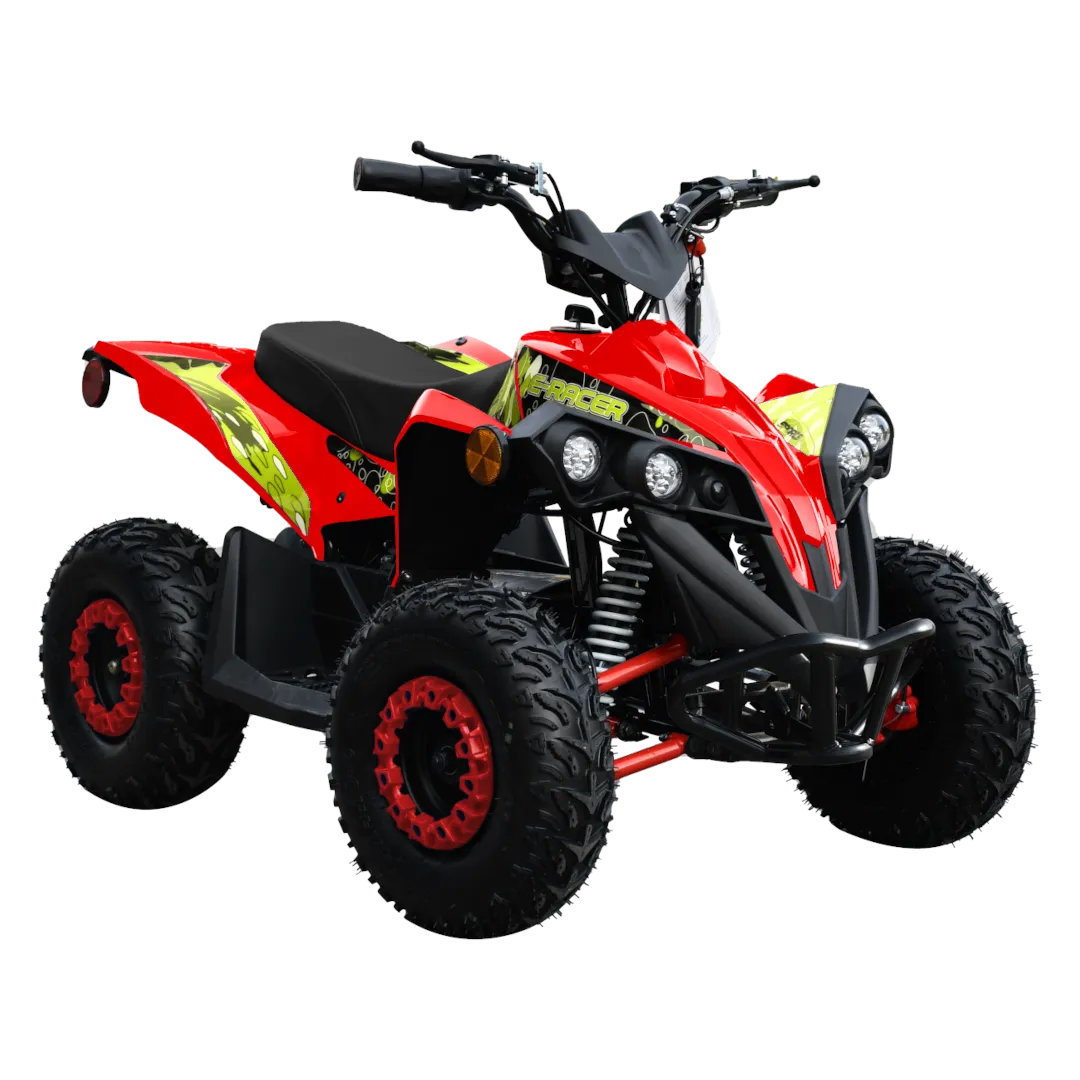 E-Bully 1000W ATV 4 Wheeler For Kids - Red
