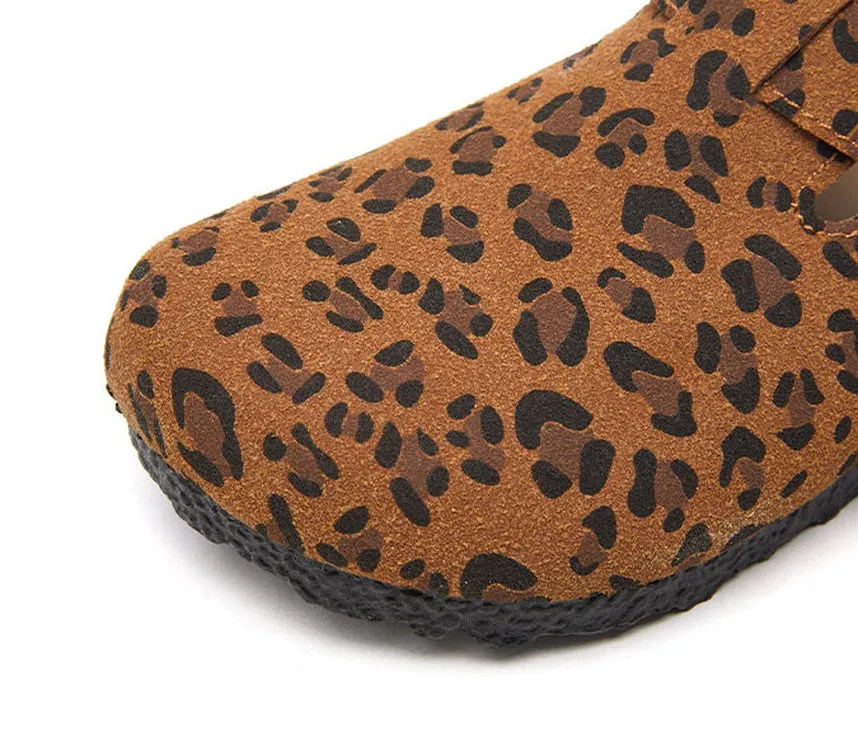 Edgy Water-Resistant Women's Monk Straps with Camouflage and Circular Pattern Outsole