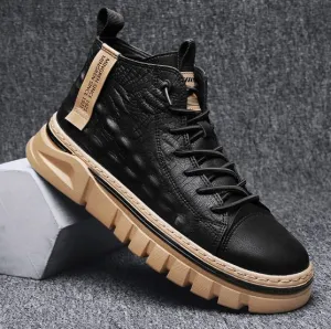 Elegant Ross Leather Boots