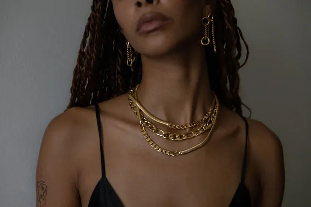 ENDLESS CHAIN EARRINGS