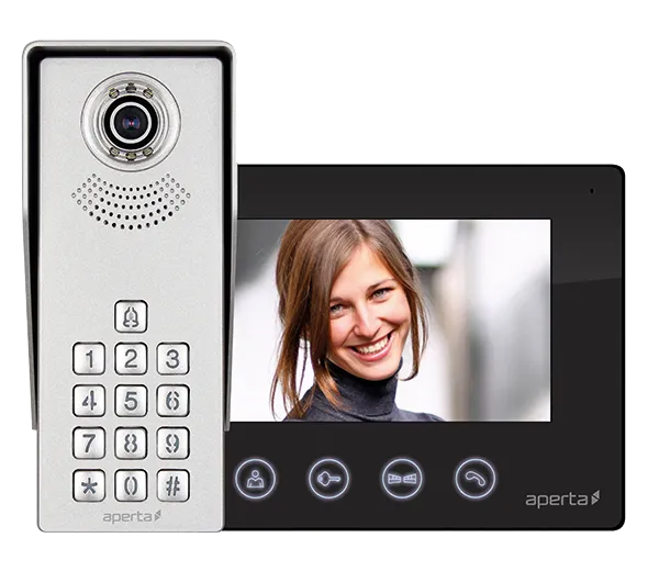 ESP APKITKPBLK Colour Video Door KP Kit (Black Mon)