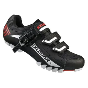 Exustar SM308B MTB Shoe 46 White/Black/Red