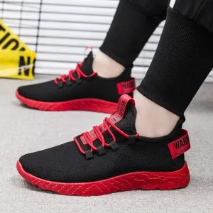 Fashion Men Sneakers Mesh Casual Shoes Lac-up Men's Shoes