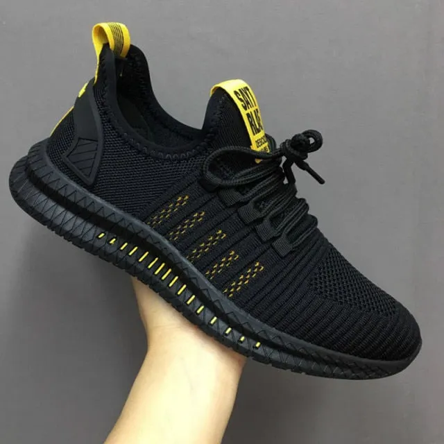 Fashion Men Sneakers Mesh Casual Shoes Lac-up Men's Shoes
