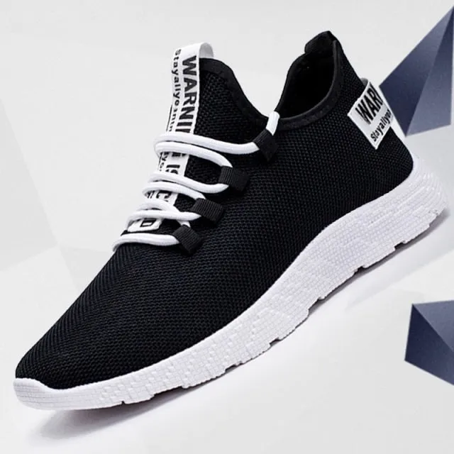Fashion Men Sneakers Mesh Casual Shoes Lac-up Men's Shoes