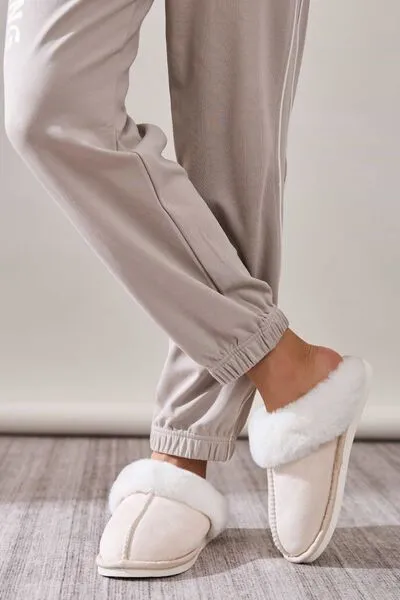 Faux Fur Slip-ons