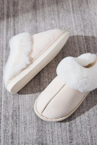 Faux Fur Slip-ons