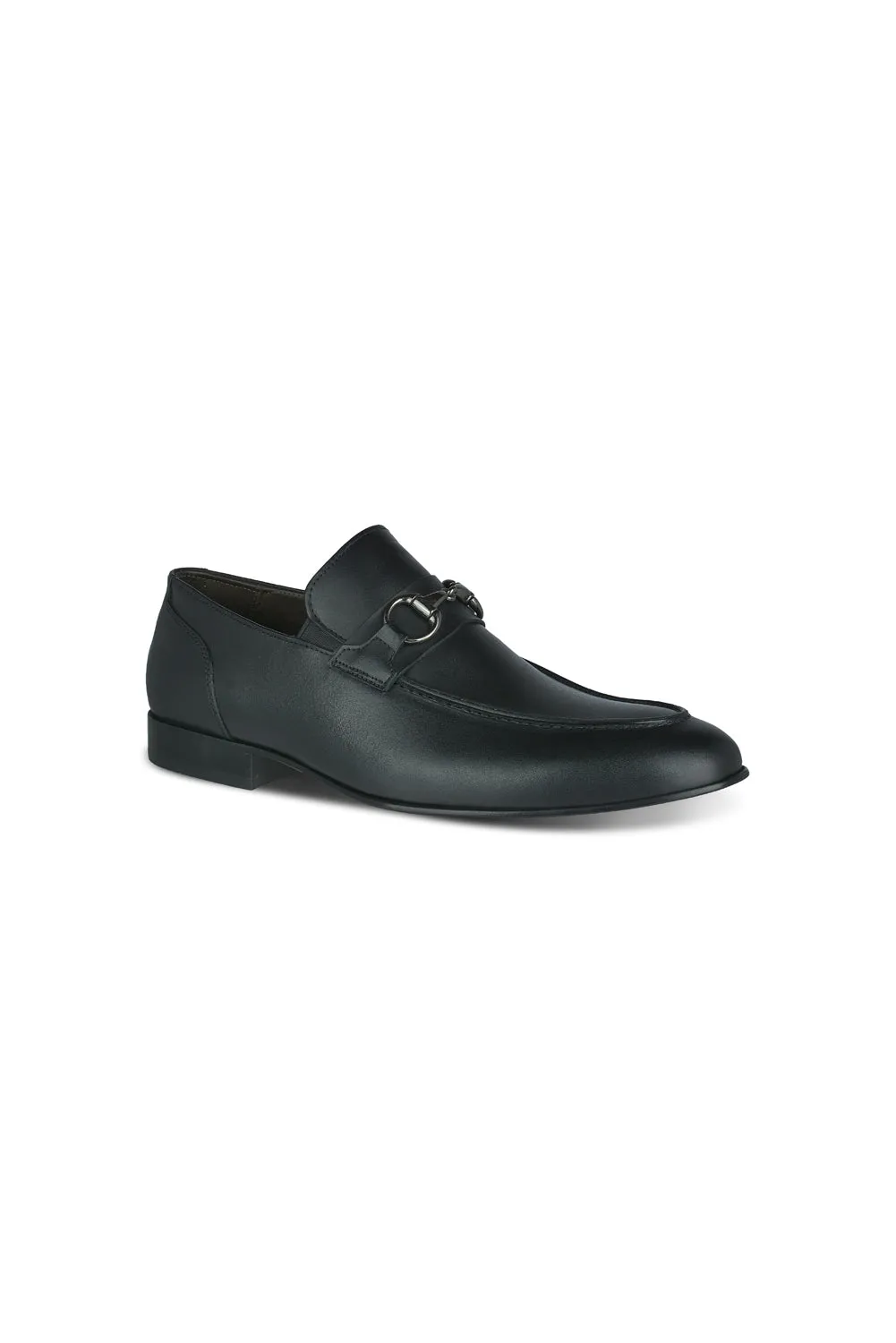 FERRACINI HONK LEATHER HORSEBIT DETAIL SLIP ON DRESS SHOE 2841