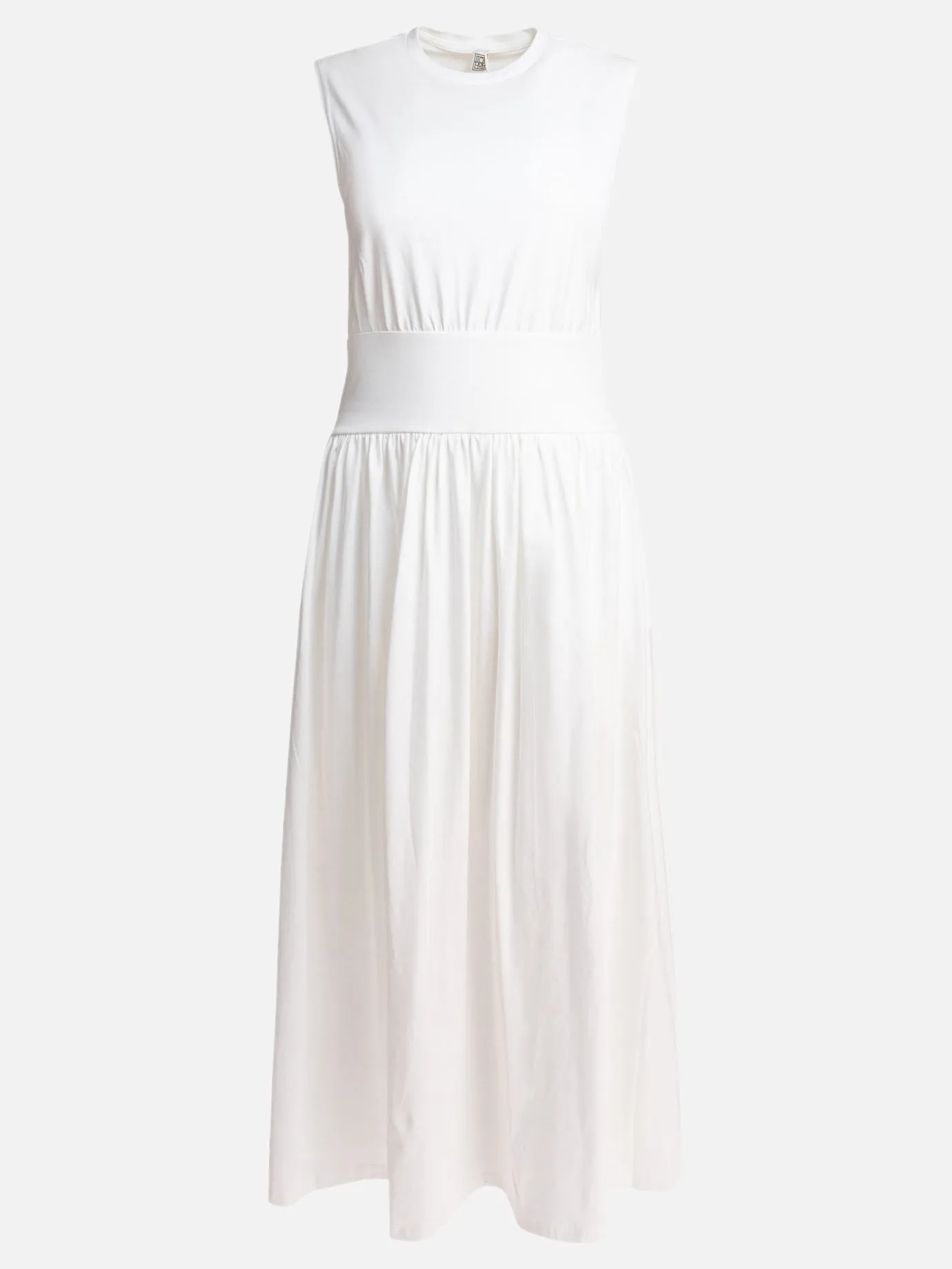 Flared midi dress