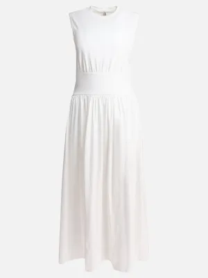 Flared midi dress