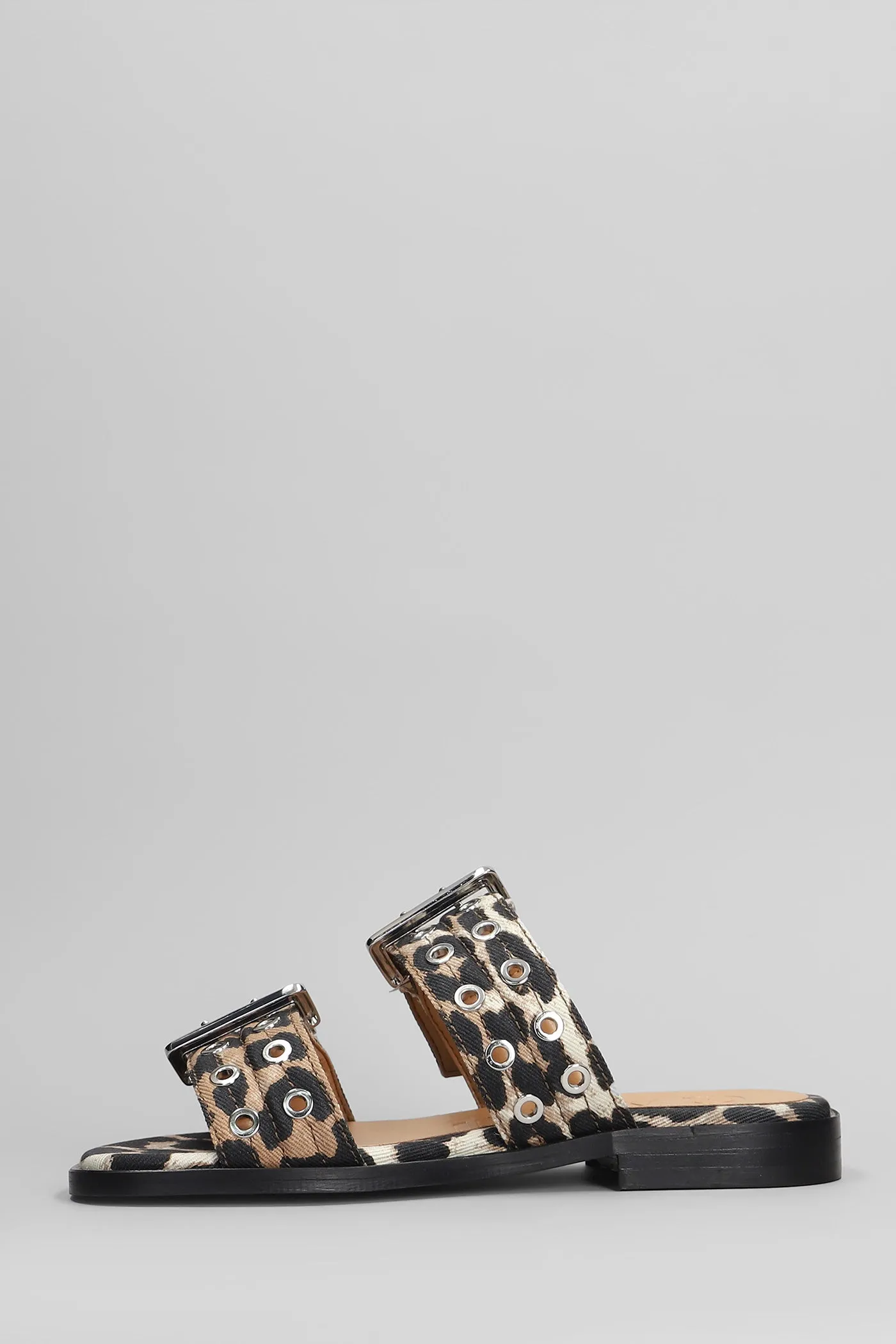 Flats in Animalier cotton