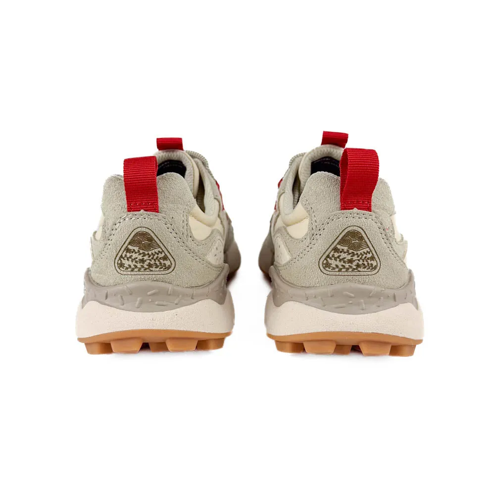 Flower Mountain - Yamano 3 Uni Kaiso Sneaker (White/Bordeaux)