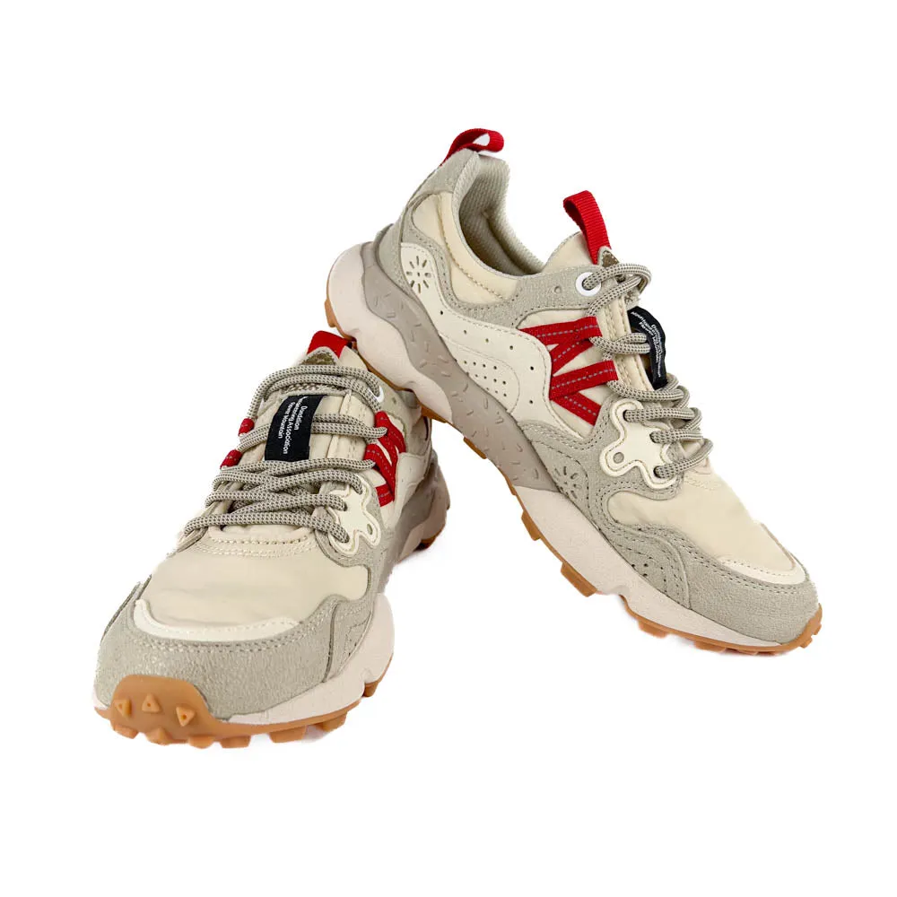 Flower Mountain - Yamano 3 Uni Kaiso Sneaker (White/Bordeaux)
