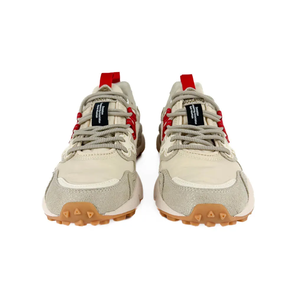 Flower Mountain - Yamano 3 Uni Kaiso Sneaker (White/Bordeaux)