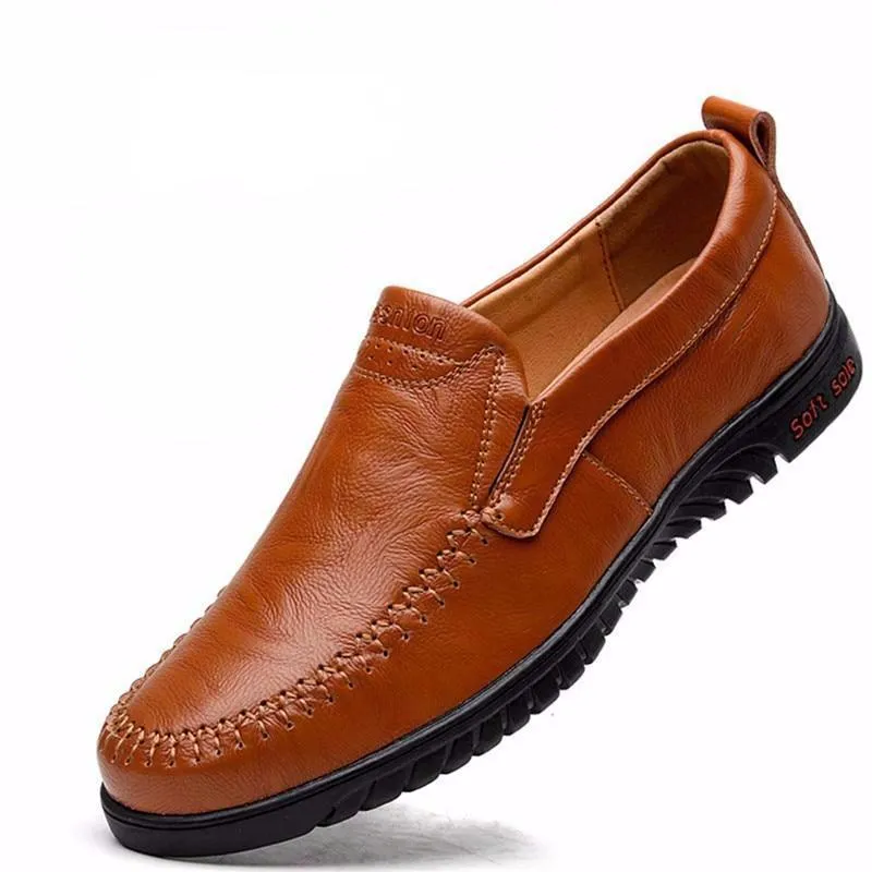 Genuine leather Comfortable Men Casual Shoes Footwear