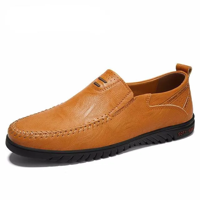 Genuine leather Comfortable Men Casual Shoes Footwear