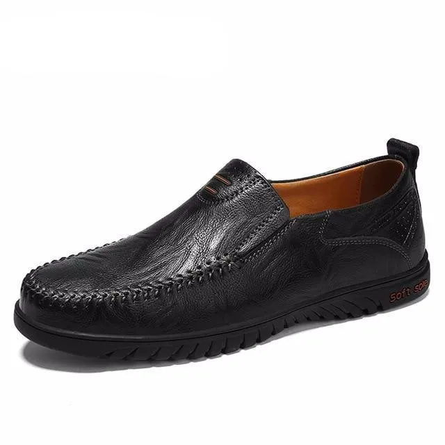 Genuine leather Comfortable Men Casual Shoes Footwear