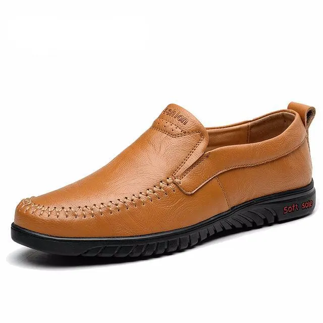 Genuine leather Comfortable Men Casual Shoes Footwear