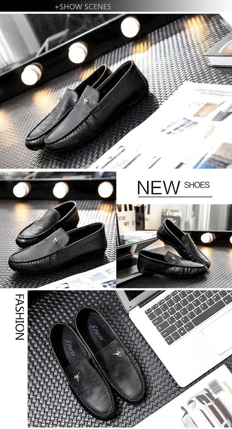 Genuine Leather Tassel Dress Shoes