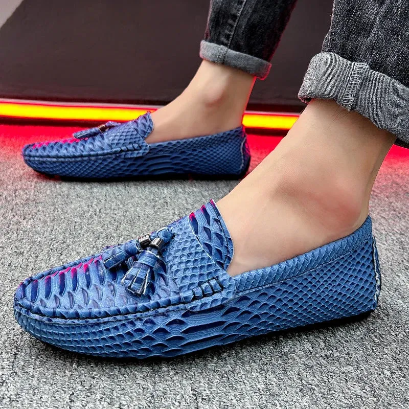 Giancarlo Leather Loafers