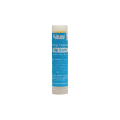 Giddy Cooling Peppermint All Natural Lip Balm