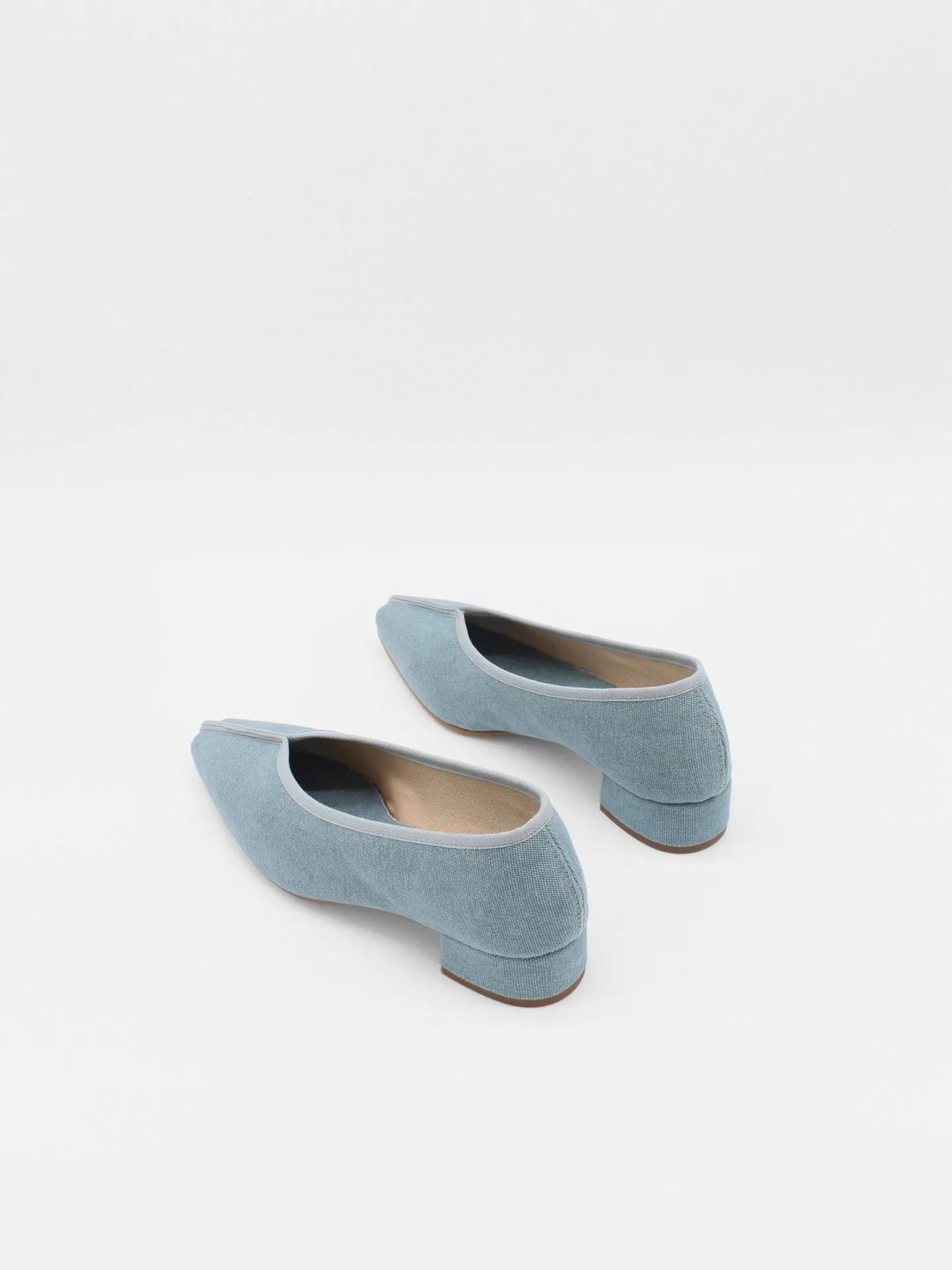 Gina Slipper in faded blue