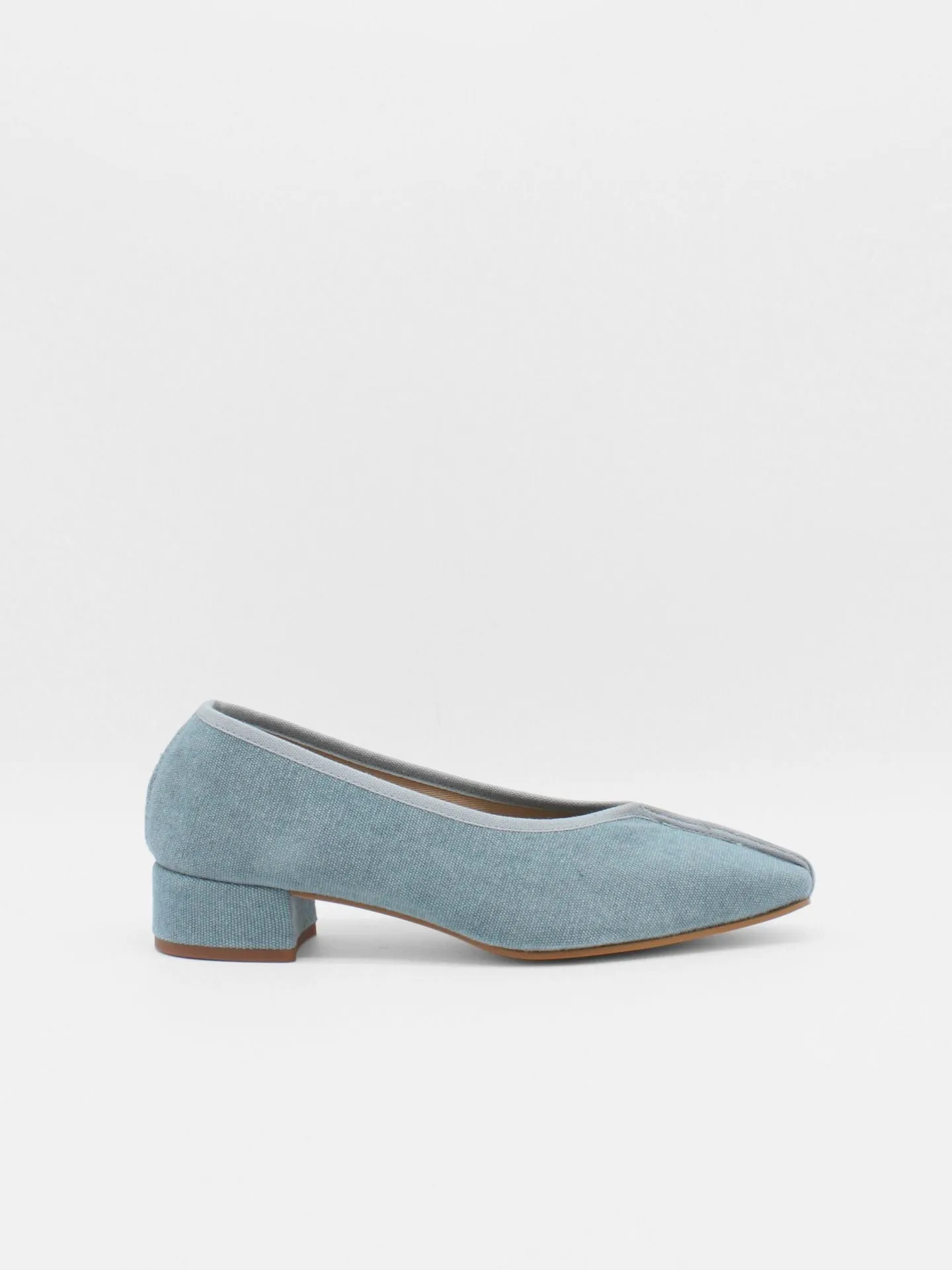 Gina Slipper in faded blue