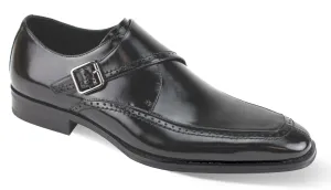 Giovanni Leather Dress Shoes-AMATO-BLK