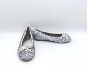GIRL SIZE 1 YOUTH - JOE FRESH, Glittery Ballet Flats EUC B59