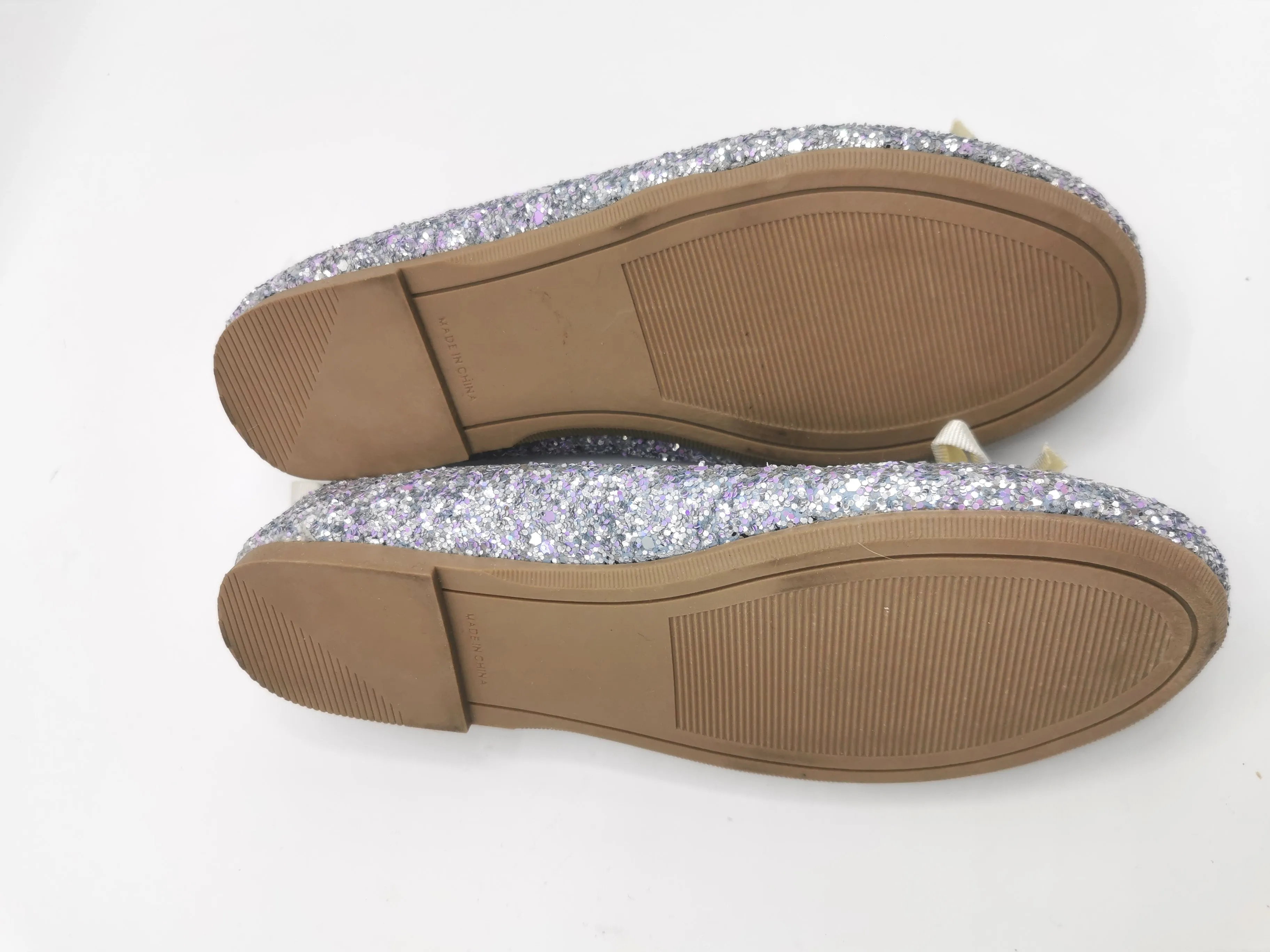 GIRL SIZE 1 YOUTH - JOE FRESH, Glittery Ballet Flats EUC B59