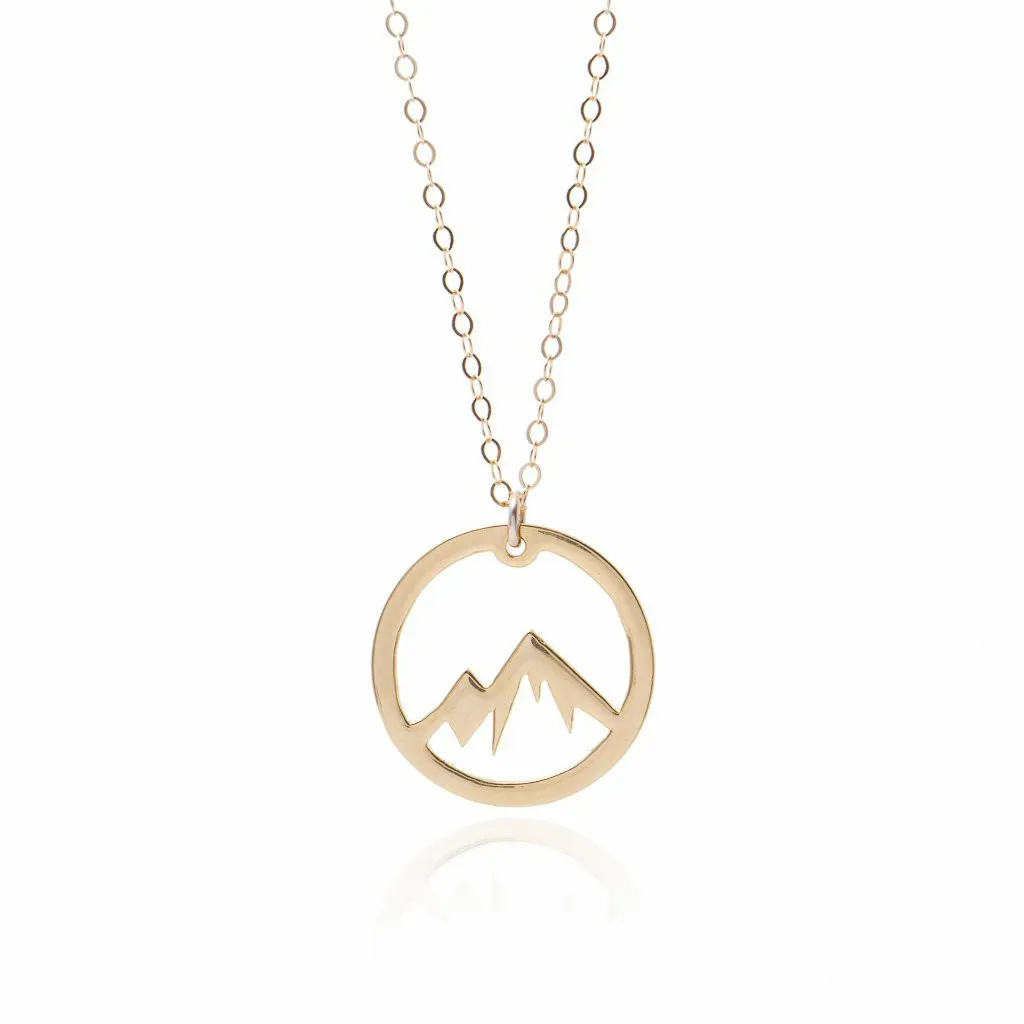 Gold Mountain Necklace