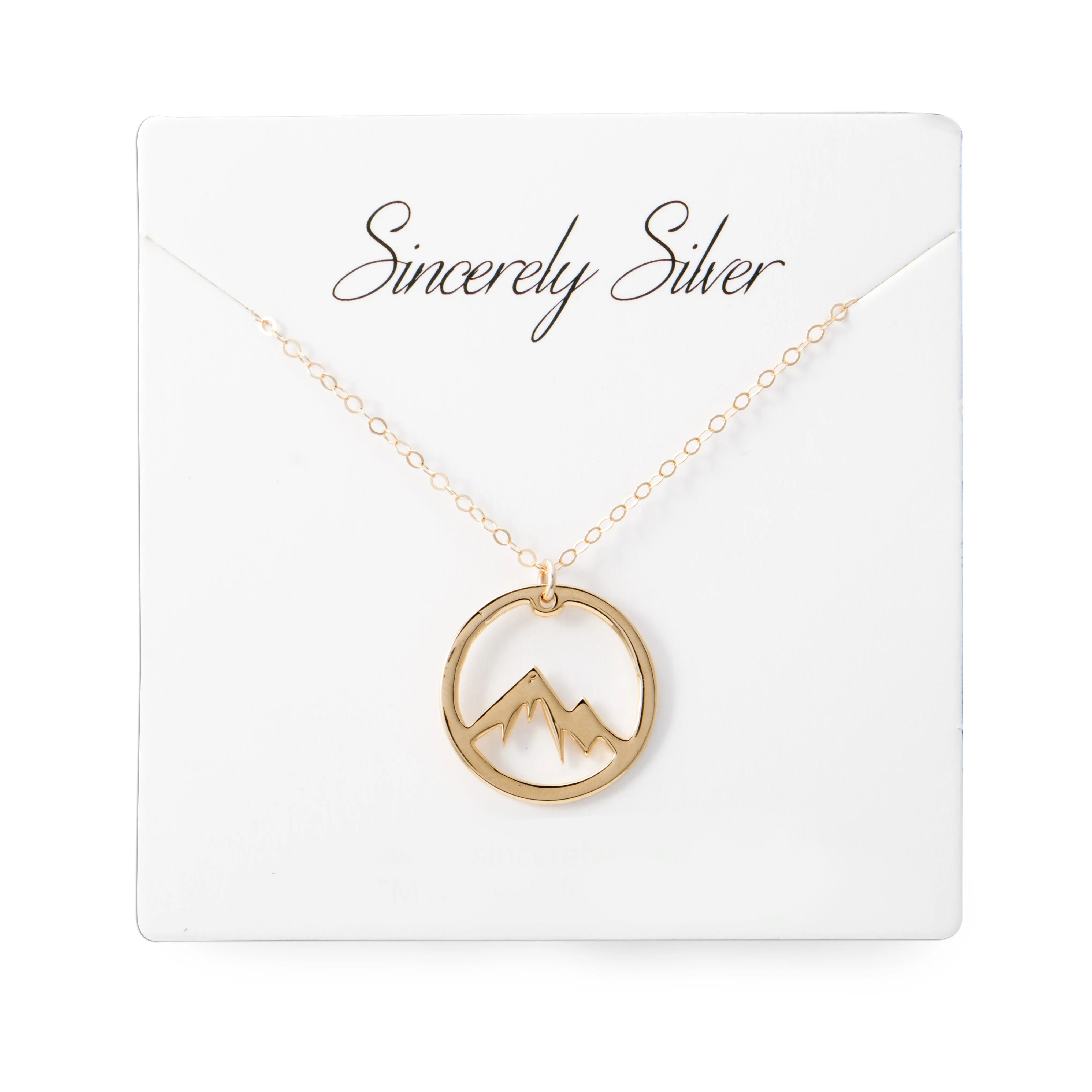 Gold Mountain Necklace