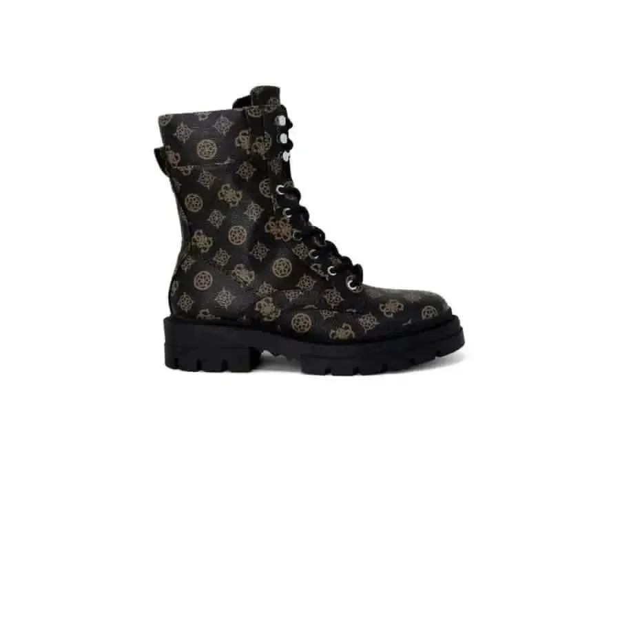 Guess Women's Ankle Boots in Brown Faux Leather
