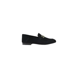 Guess Women's Black Leather Moccasin Flats