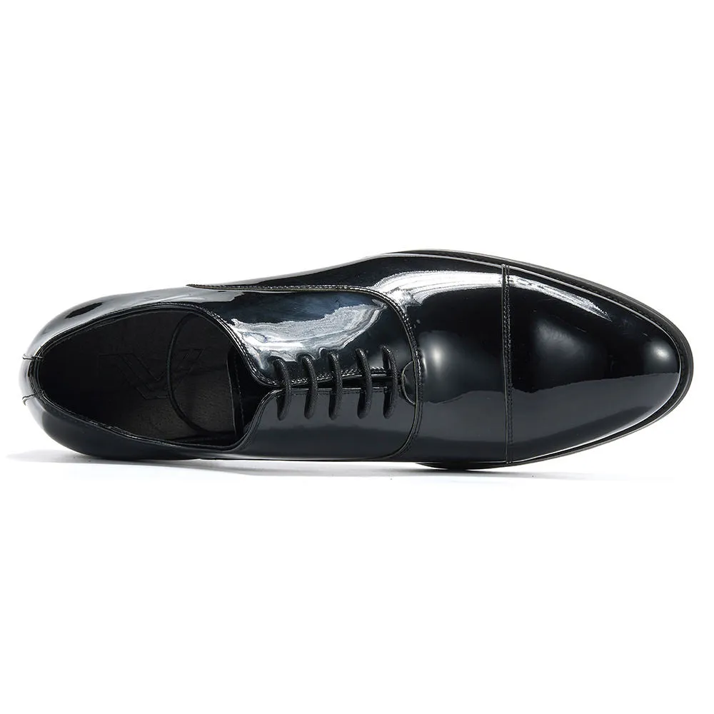 Handmade Full Grain Patent Leather Formal Dress Shoes