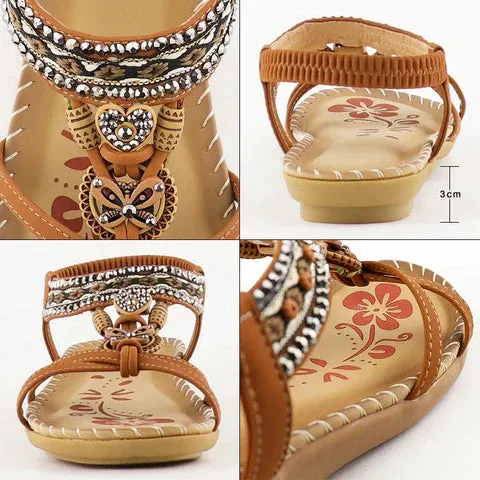 Havanna | Elastic Band Sandals with Soft Platform