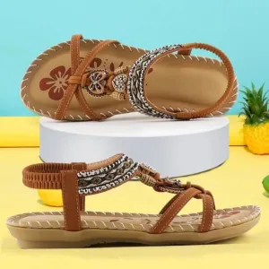 Havanna | Elastic Band Sandals with Soft Platform